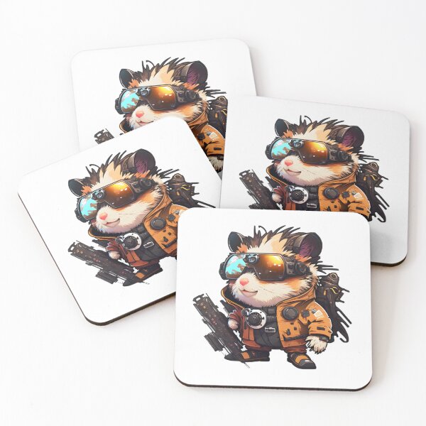 Item preview, Cool Cyberpunk Hamster  designed and sold by PeteRascal.