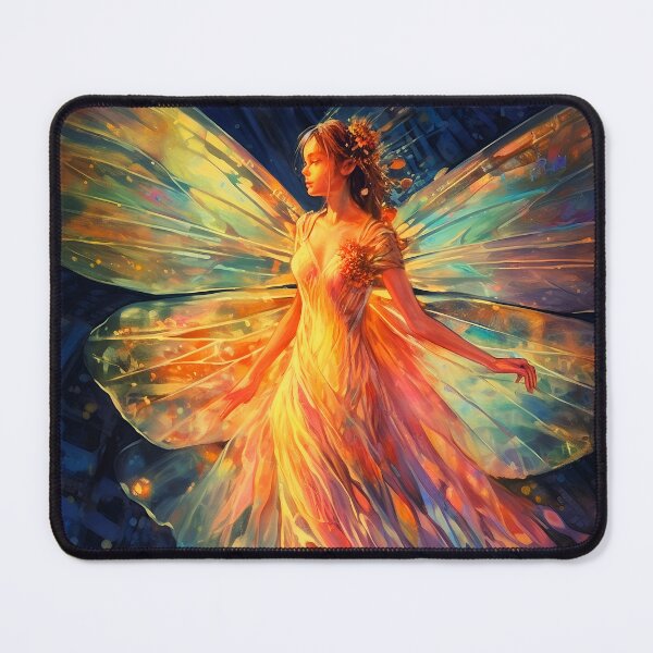 Item preview, Iridescent glowing Fairy 11 designed and sold by Art by Lilia.