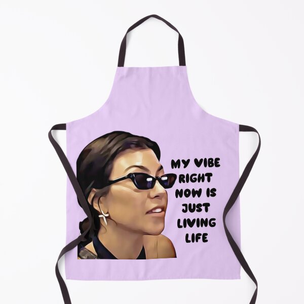 Item preview, Kourtney Kardashian Funny Meme My Vibe Right now is just Living Life designed and sold by QueensOfBravo.