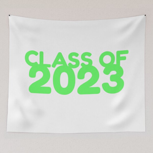 Item preview, Class of 2023 in lime green letters designed and sold by fontspree.