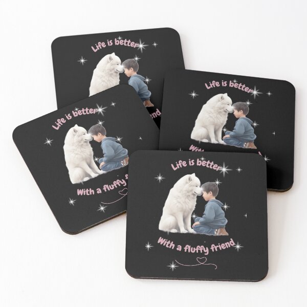 Item preview, Samoyed, Friendship, the most adorable best friend gift to a Samoyed Lover designed and sold by Vindbult.