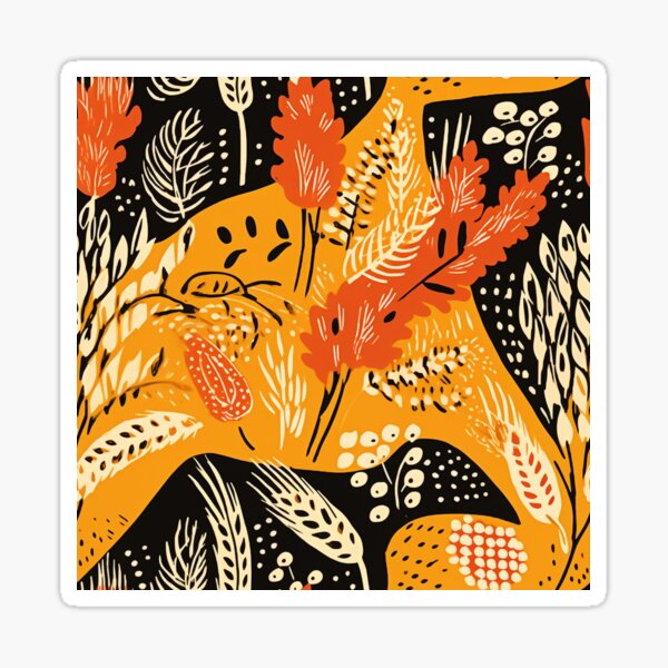 Item preview, Abundant Harvest: Autumn's Bountiful Tapestry designed and sold by RooTheCreative.