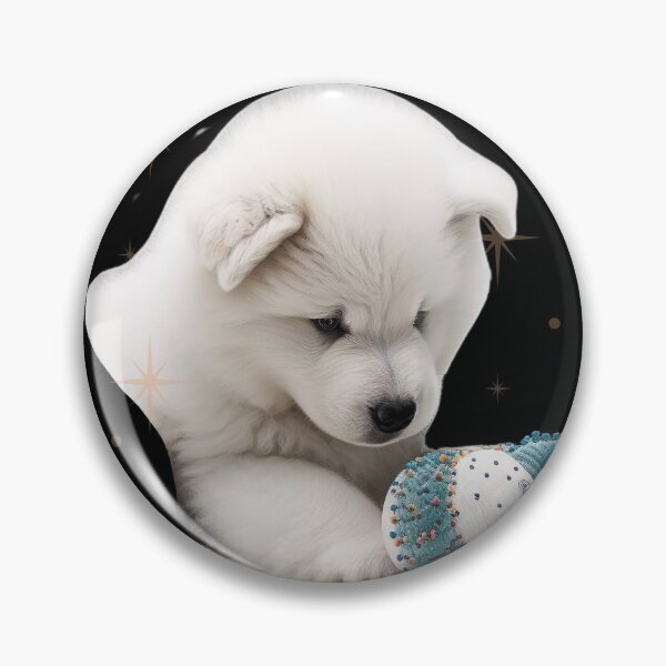 Item preview, Samoyed, Play with me, the most adorable puppy dog  designed and sold by Vindbult.
