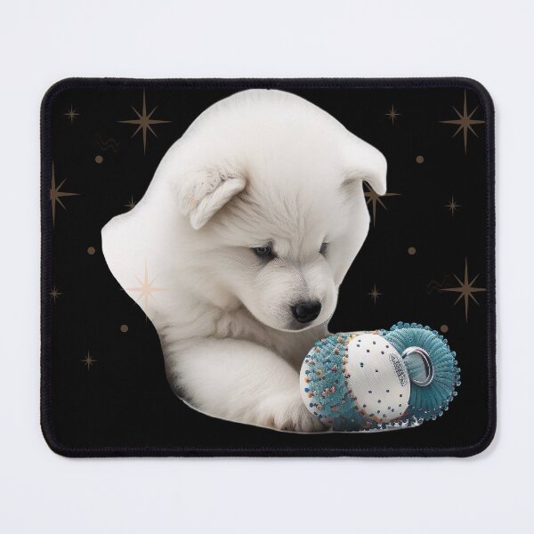 Item preview, Samoyed, Play with me, the most adorable puppy dog  designed and sold by Vindbult.