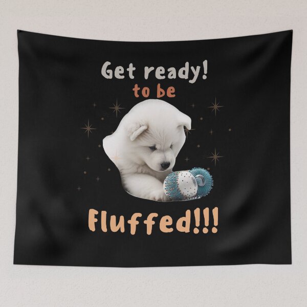 Item preview, Samoyed, Play with me, the most adorable puppy dog  designed and sold by Vindbult.