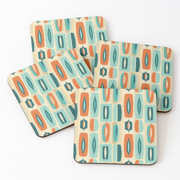 Item preview, The Ultra-Lounge: a Mid-Century Modern, retro textile pattern by DecoTiler designed and sold by DecoTiler.