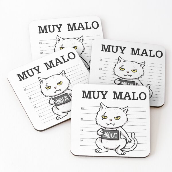 Item preview, muy malo cat gato malo  designed and sold by jiamthings.