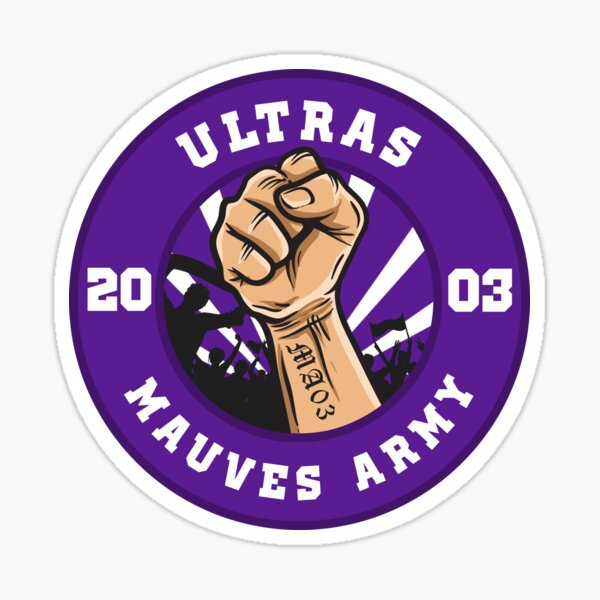 Aperçu de l'œuvre Armée Mauves 2003 - Ultras RSCA créée et vendue par Muss 86.