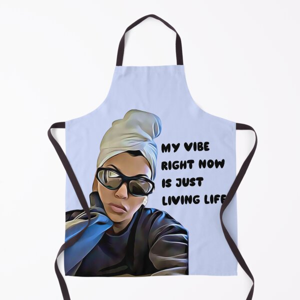 Item preview, Kourtney Kardashian Funny Meme My Vibe Right now is just Living Life designed and sold by QueensOfBravo.