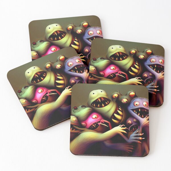Item preview, Cute and sweet monsters for kids' family picture  designed and sold by JaroDesign2023.