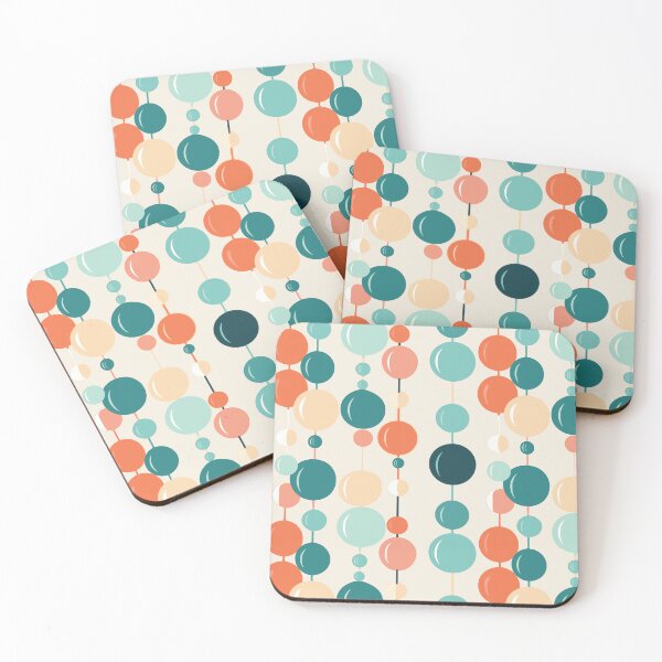 Item preview, The Effervescent: a Mid-Century Modern, retro textile pattern by DecoTiler designed and sold by DecoTiler.