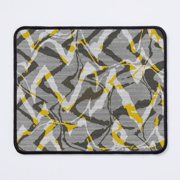 Item preview, Abstract zebra yellow designed and sold by Alessandro Remo Mazzoni Remotextiles.