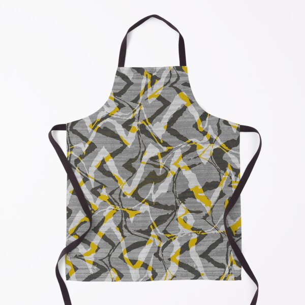 Item preview, Abstract zebra yellow designed and sold by Alessandro Remo Mazzoni Remotextiles.