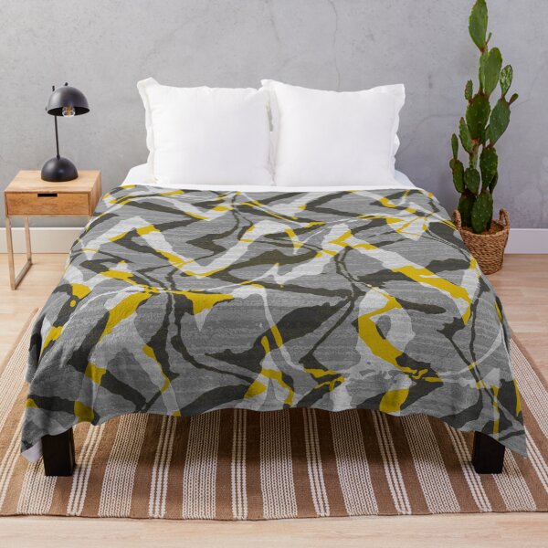Item preview, Abstract zebra yellow designed and sold by Alessandro Remo Mazzoni Remotextiles.