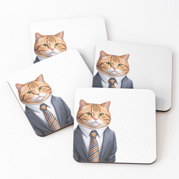 Item preview, Cat in a suit designed and sold by shev-do.