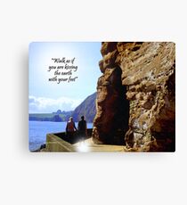 A Relaxing Stroll Canvas Print