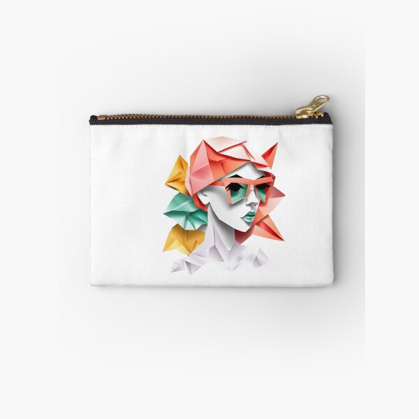 Item preview, beautiful girl origami , watercolor designed and sold by DeluxBee.