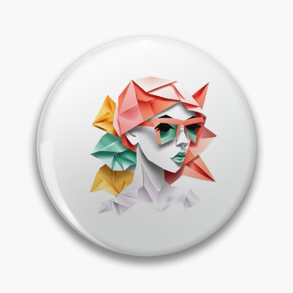 Item preview, beautiful girl origami , watercolor designed and sold by DeluxBee.