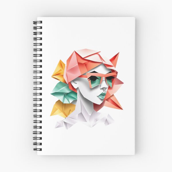 Item preview, beautiful girl origami , watercolor designed and sold by DeluxBee.