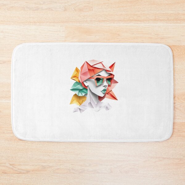Item preview, beautiful girl origami , watercolor designed and sold by DeluxBee.