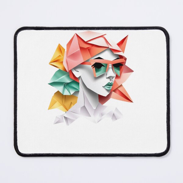 Item preview, beautiful girl origami , watercolor designed and sold by DeluxBee.