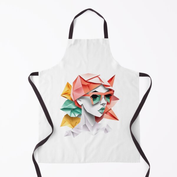 Item preview, beautiful girl origami , watercolor designed and sold by DeluxBee.