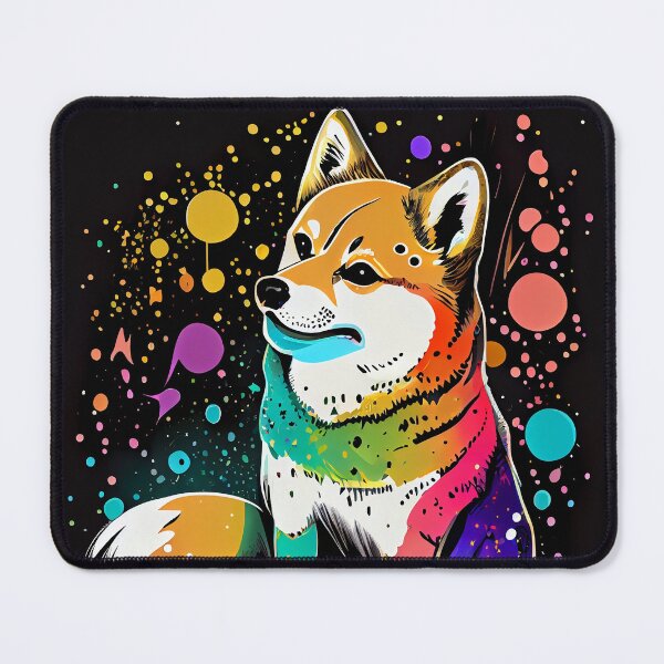 Item preview, Color Poppin' Shibe designed and sold by MoiiSohma.