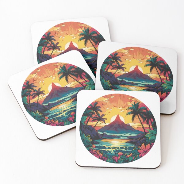 Item preview, BORA BORA | FRENCH POLYNESIA | Colourful Art designed and sold by Artisticventure.