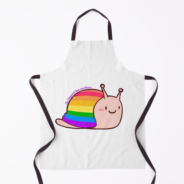 Item preview, Cute Pride Snail: Whimsical Sticker Going Beyond the Rainbow, Celebrating LGBTQ+ Pride with Charm and Colorful Delight designed and sold by Koolzilla.