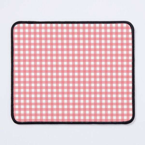 Item preview, Gingham checks white pink designed and sold by Colorblizz.