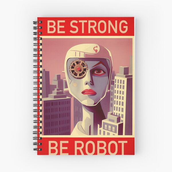 Item preview, "Be Strong Be Robot" designed and sold by Robots-Retros.