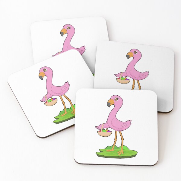 Item preview, Flamingo Basket designed and sold by Snabdesign84.