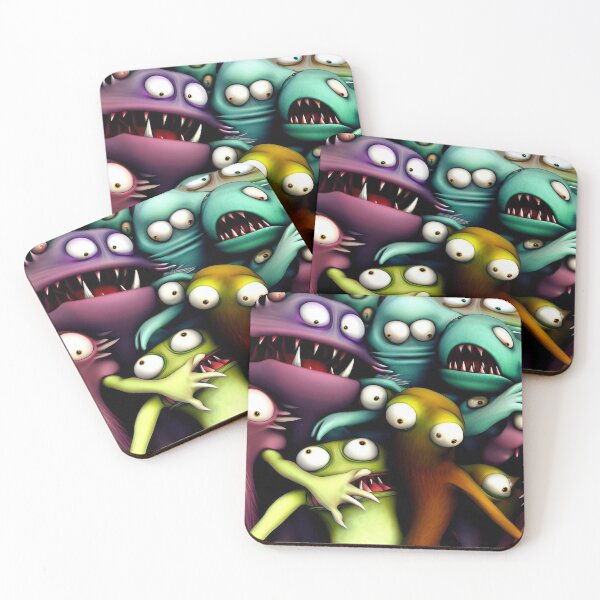 Item preview, Cute and sweet monsters for kids' family picture  designed and sold by JaroDesign2023.