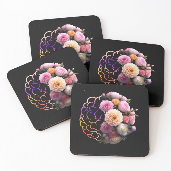 Item preview, Harmony of Mind and Nature: Floral Half with an Enlightened Mind designed and sold by Brand Uno Studio.