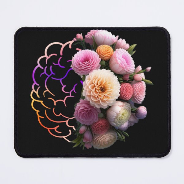 Item preview, Harmony of Mind and Nature: Floral Half with an Enlightened Mind designed and sold by Brand Uno Studio.