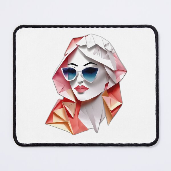 Item preview, beautiful girl origami , watercolor designed and sold by DeluxBee.