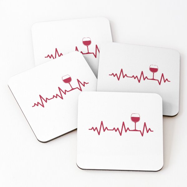 Item preview, Heartbeat red wine wine lover winemaker wine designed and sold by Gordenwear.