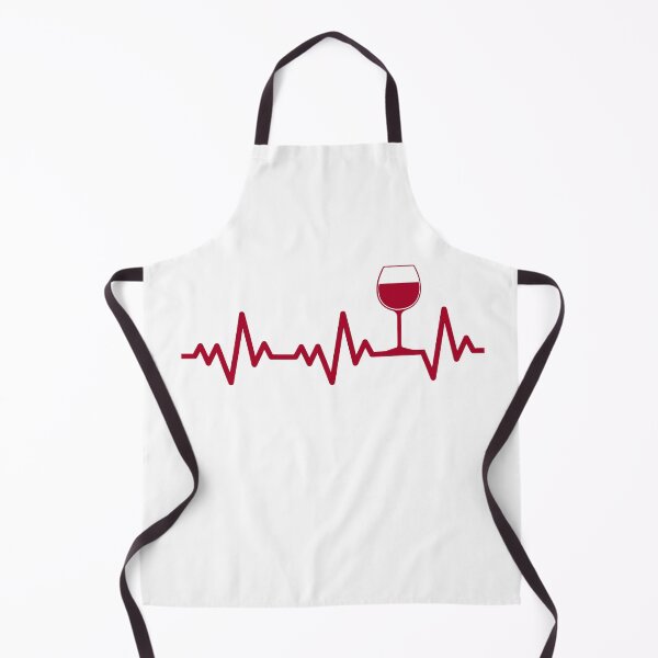 Item preview, Heartbeat red wine wine lover winemaker wine designed and sold by Gordenwear.