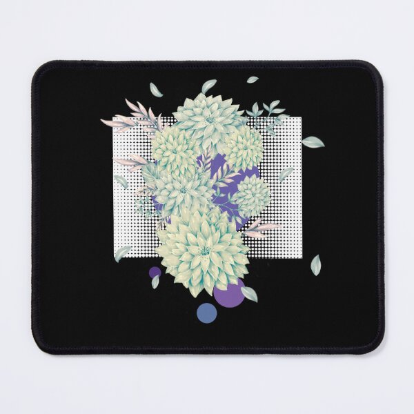 Item preview, Floral Fusion: Artistic Bouquet Embraced by Geometric Patterns designed and sold by Brand Uno Studio.