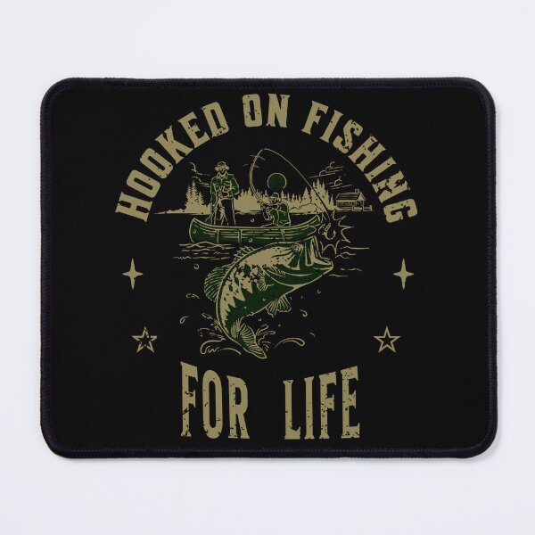 Item preview, Hooked on Fishing designed and sold by Monica-Designs.