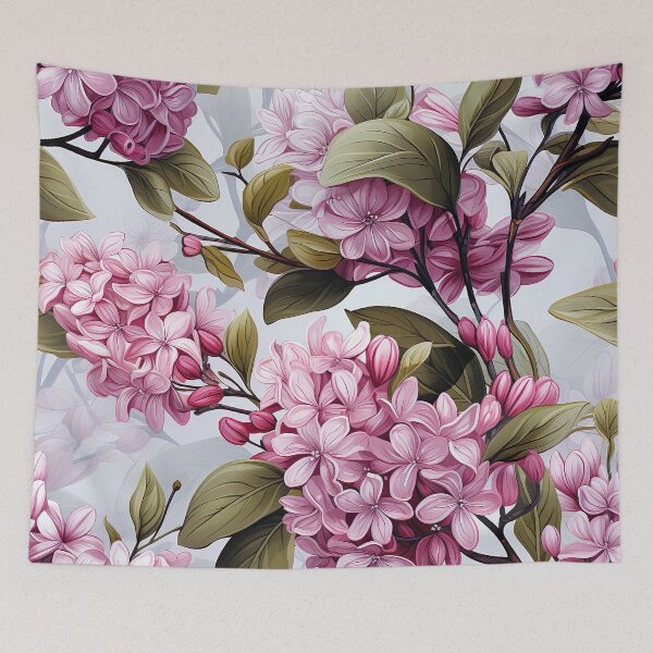 Item preview, Beautiful Lilac Pattern designed and sold by Hibiskusmond.