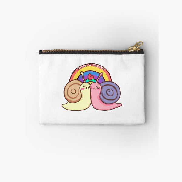 Item preview, Cute Pride: Two Snails Share a Loving Kiss in this Adorable Sticker, Spreading a Message of Love and Freedom to Kiss Whoever You Want designed and sold by Koolzilla.