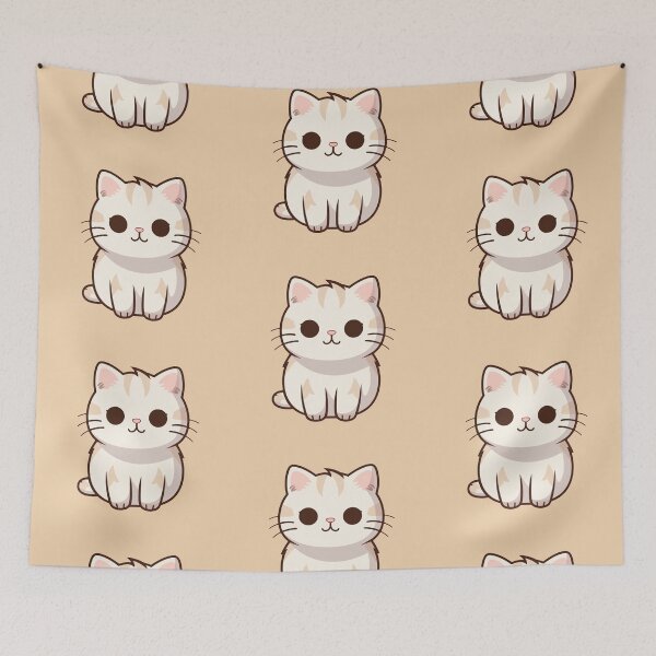 Item preview, Fluffy Cute Cat designed and sold by Rauens.
