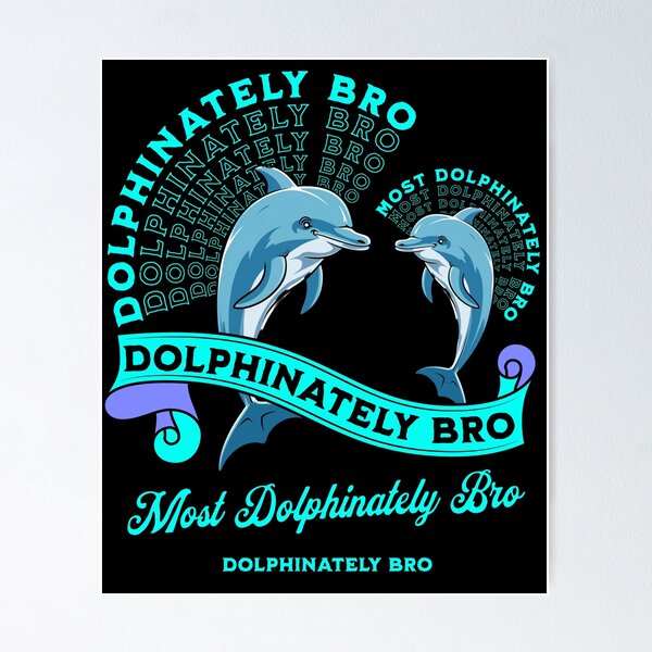 Funny Dolphin Puns Wall Art for Sale