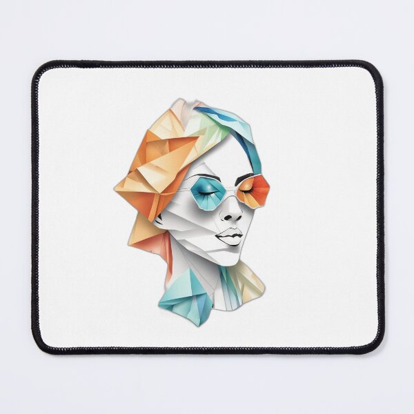 Item preview, beautiful girl origami , watercolor designed and sold by DeluxBee.