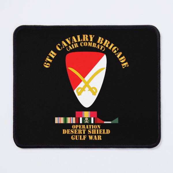 Item preview, Army - 6th Cavalry Bde - Desert Shield w DS Svc designed and sold by Military Insignia Products.