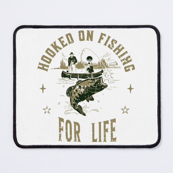 Item preview, Hooked on Fishing designed and sold by Monica-Designs.