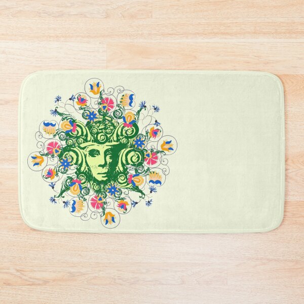 Item preview, Green Woman, regular sized medieval flowers designed and sold by Ricogfx.