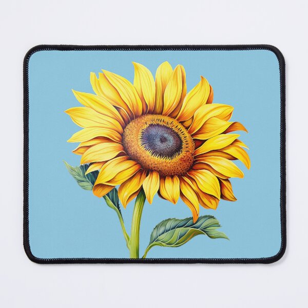 Item preview, A Single Sunflower designed and sold by KumbayArt.