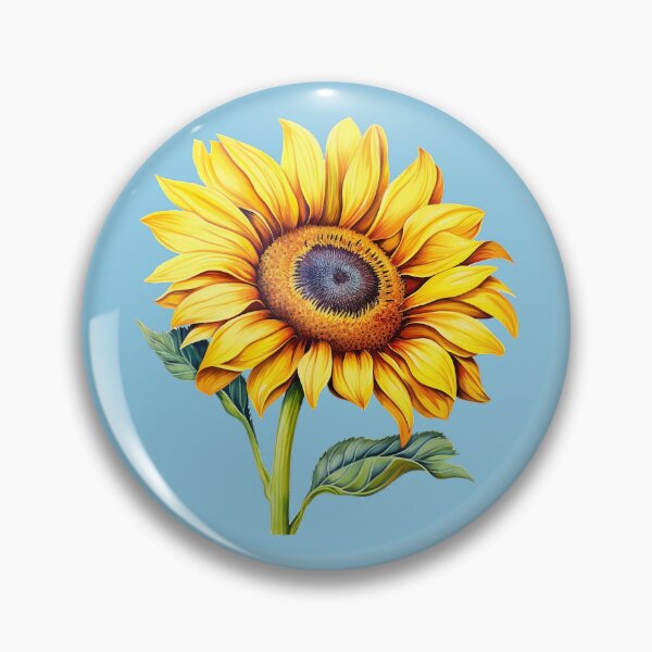 Item preview, A Single Sunflower designed and sold by KumbayArt.